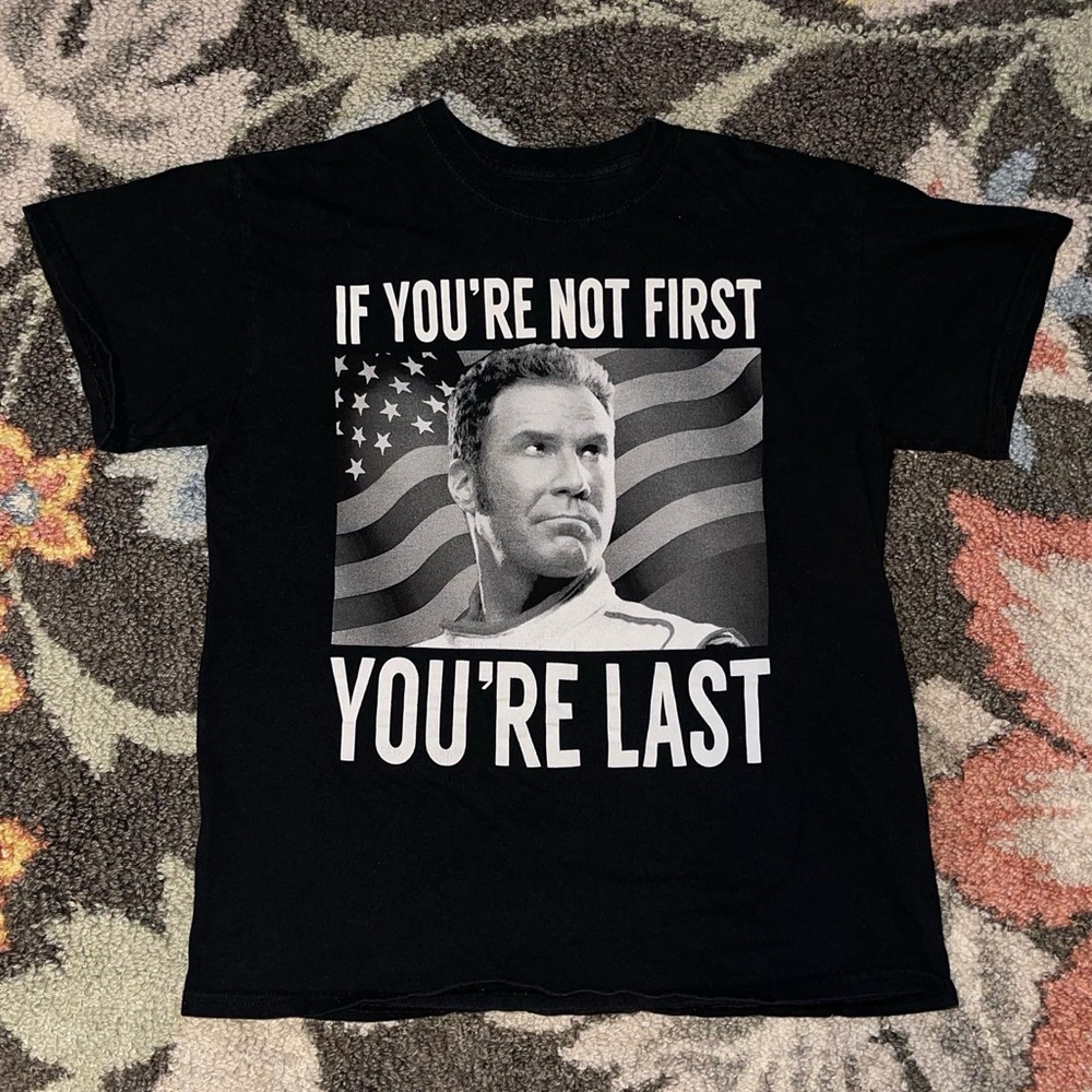 Ricky Bobby Taledega Nights Graphic T-Shirt